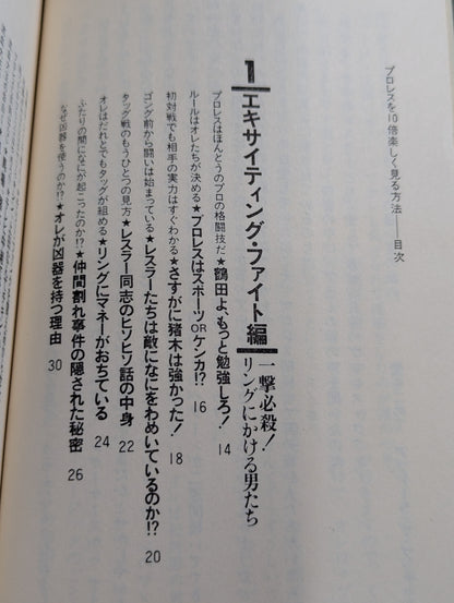 プロレスを10倍楽しく見る方法