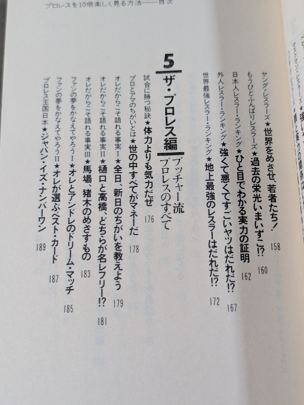 プロレスを10倍楽しく見る方法