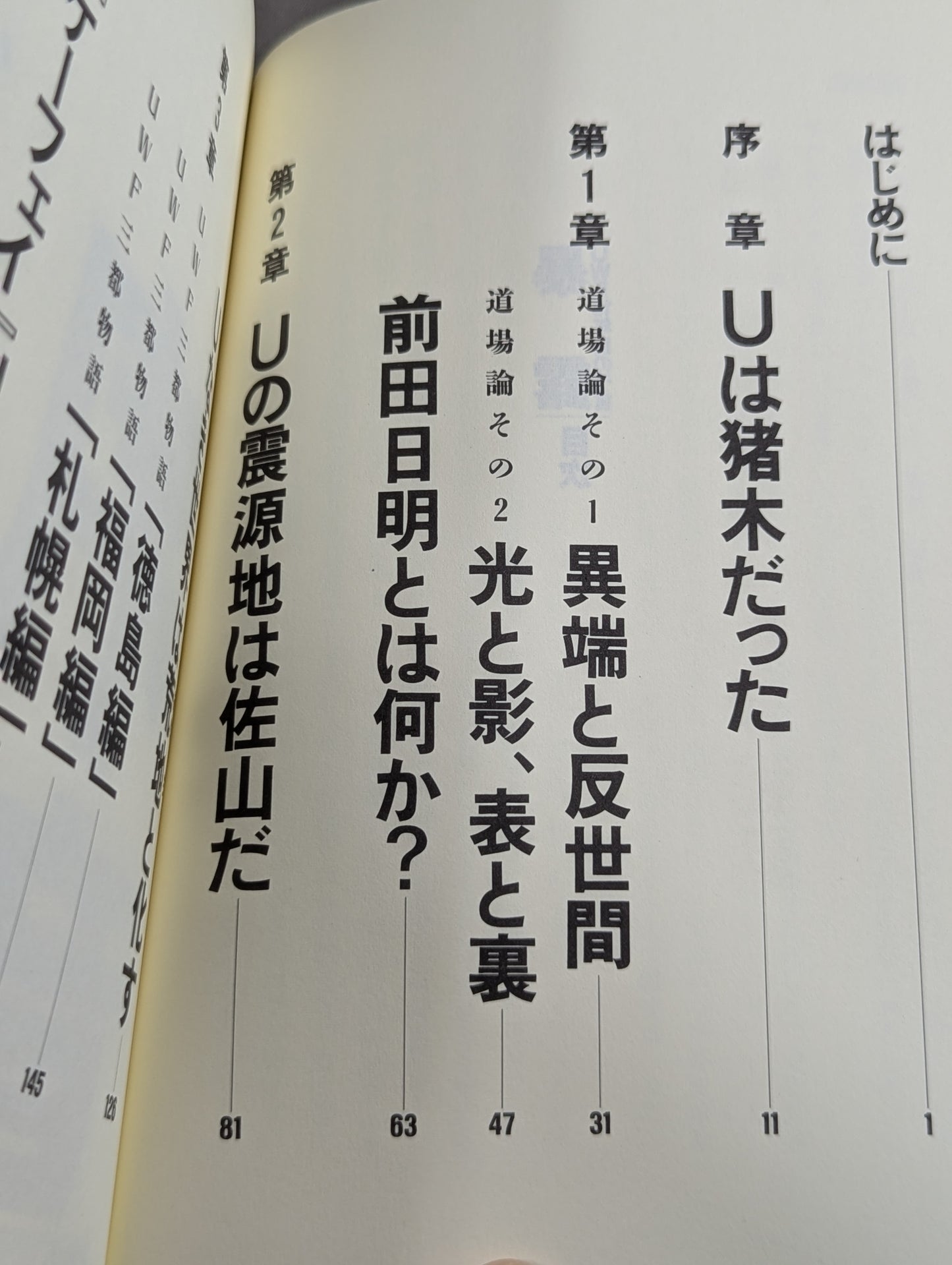 暴露 UWF15年目の予言