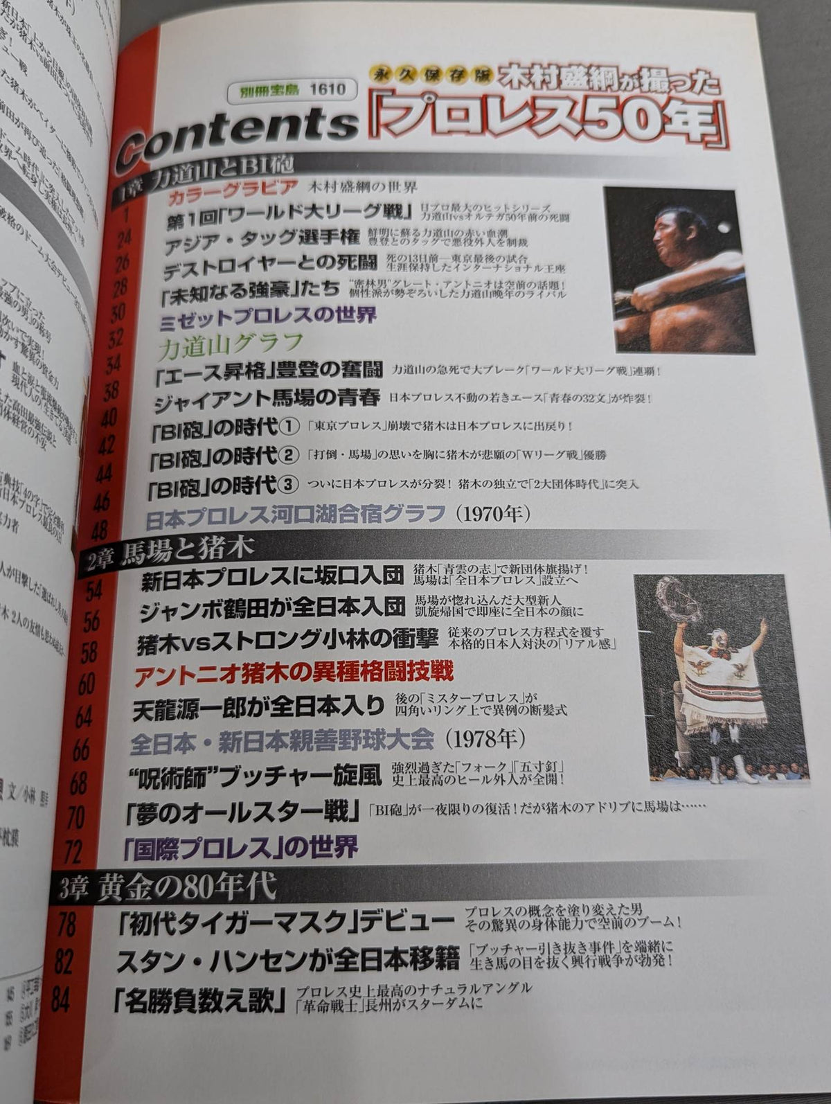別冊宝島1610 永久保存版 木村盛綱が撮った｢プロレス50年｣