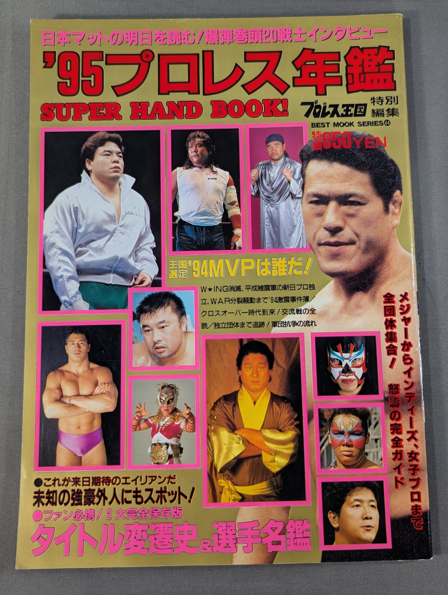 '95プロレス年鑑 SUPER HAND BOOK!