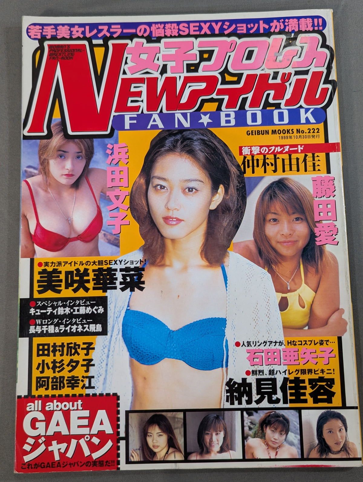 Women's Pro Wrestling NEW Idol FAN BOOK★