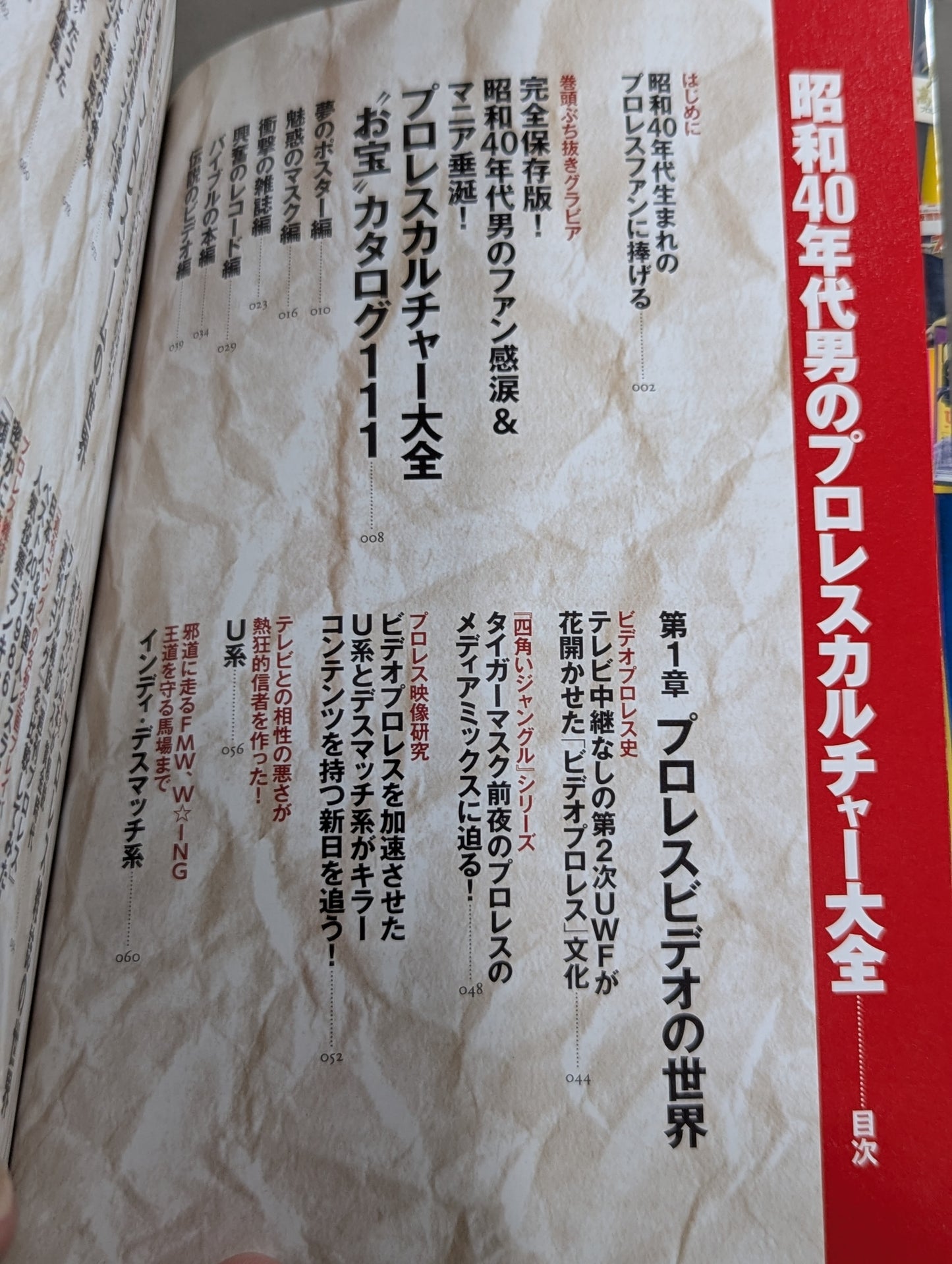 Fully preserved version! Showa 40s Men's Pro Wrestling Culture Encyclopedia