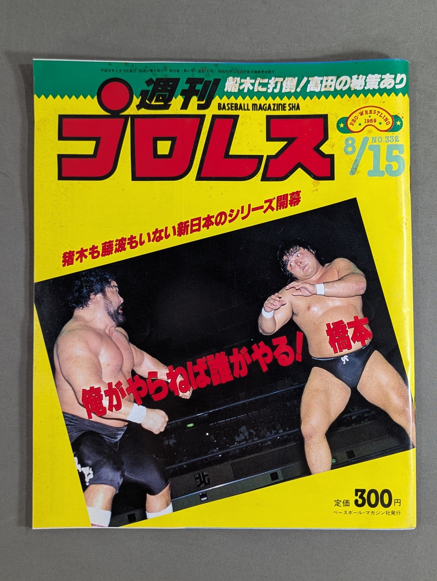 Weekly Pro Wrestling 332