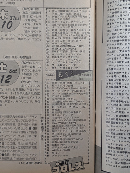 Weekly Pro Wrestling 332