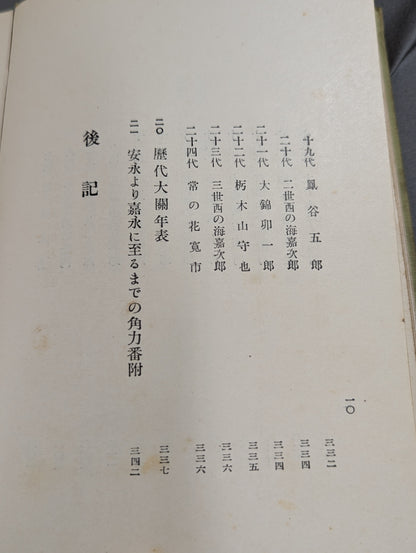江戸時代之角力