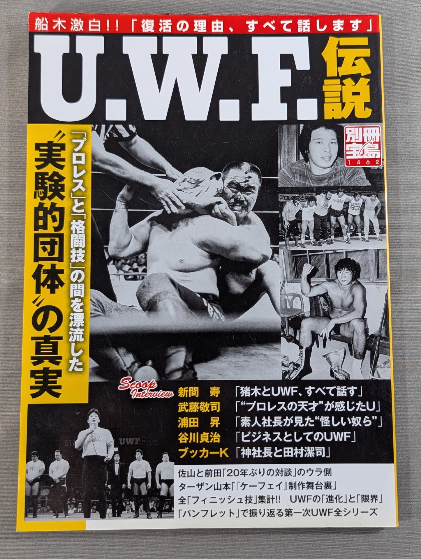 Separate volume Treasure Island 1462 U.W.F. Legend Drifting between "Pro Wrestling" and "Martial Arts" "Experimental The truth behind "promotion"