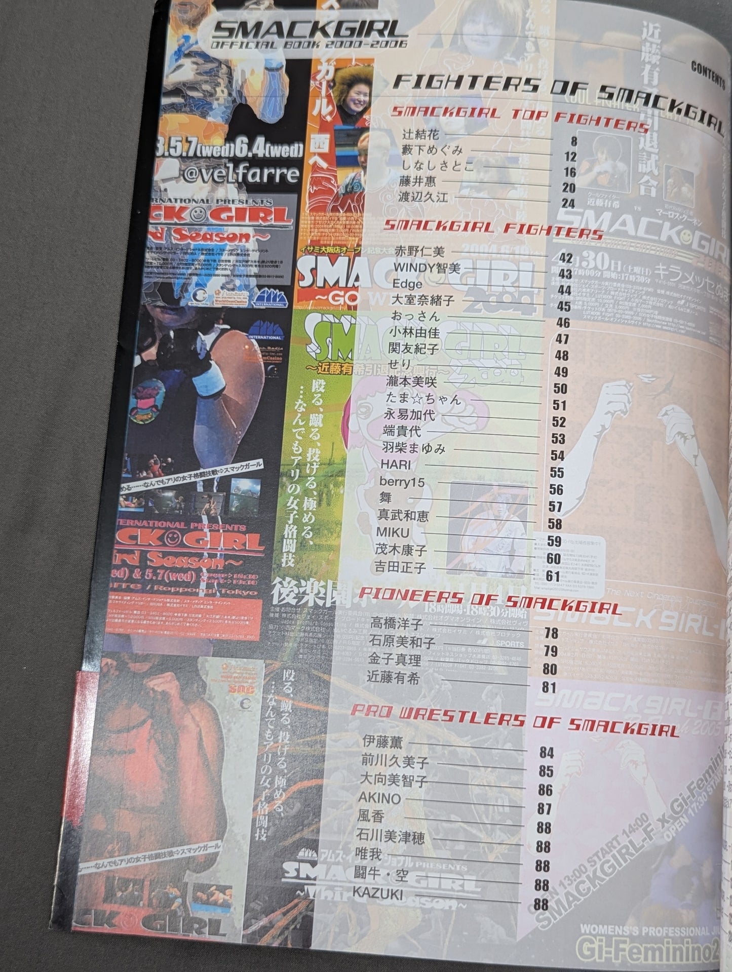 SMACKGIRL OFFICIAL BOOK 2000-2006