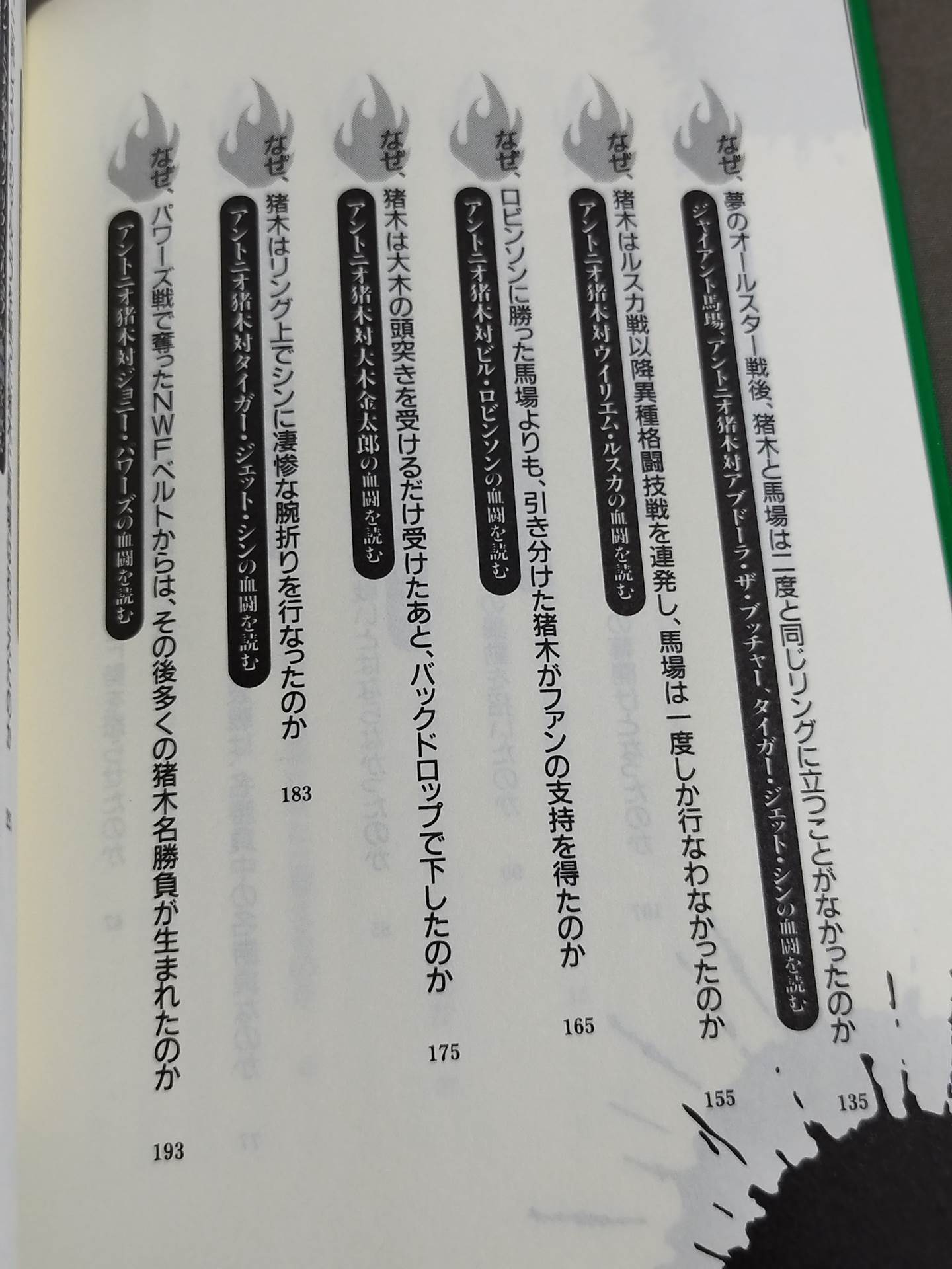 ポケットブック70 アントニオ猪木血闘名勝負の読み方