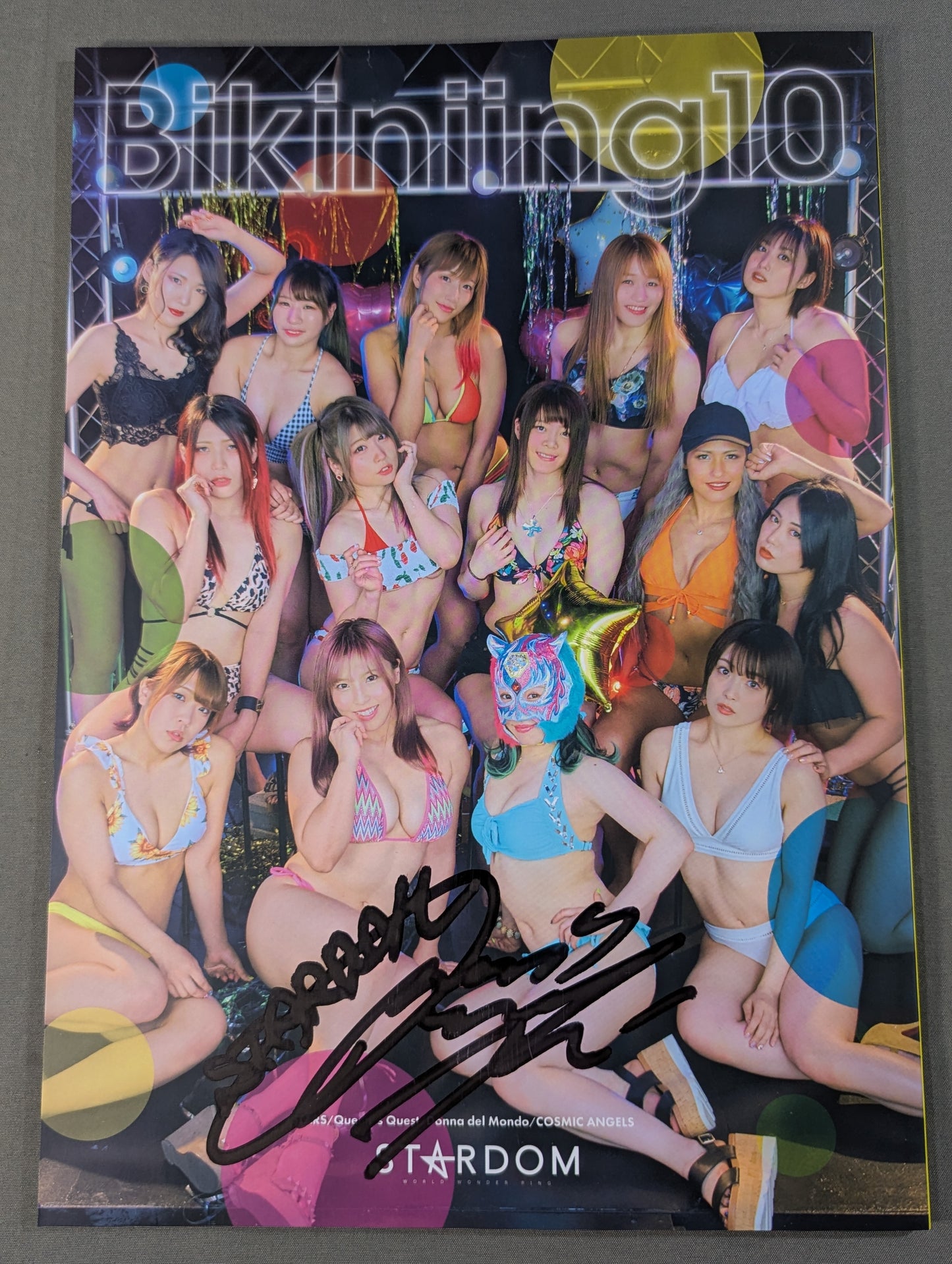 【林下詩美 直筆サイン入り】STARDOM VISUAL BOOK Bikiniing 10