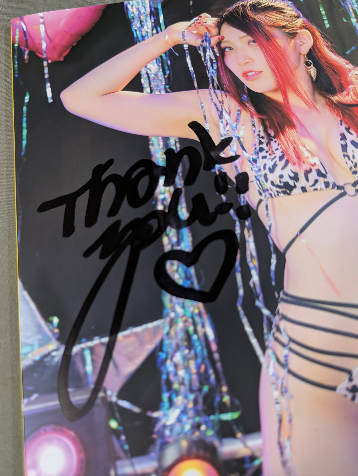 【林下詩美 直筆サイン入り】STARDOM VISUAL BOOK Bikiniing 10