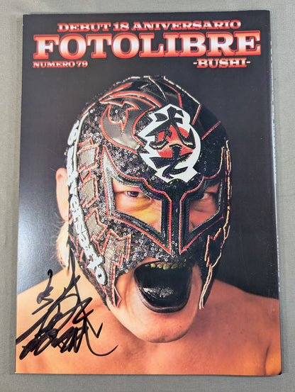 【BUSHI 直筆サイン入り】FOTOLIBRE de Mascara Numero.79