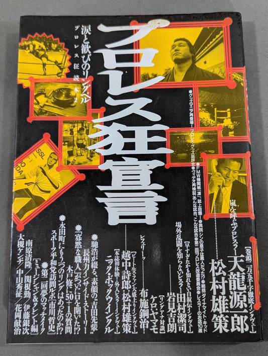 Pro Wrestling  Crazy Book 2 Pro Wrestling Madness Declaration Ring Bells of Tears and Joy