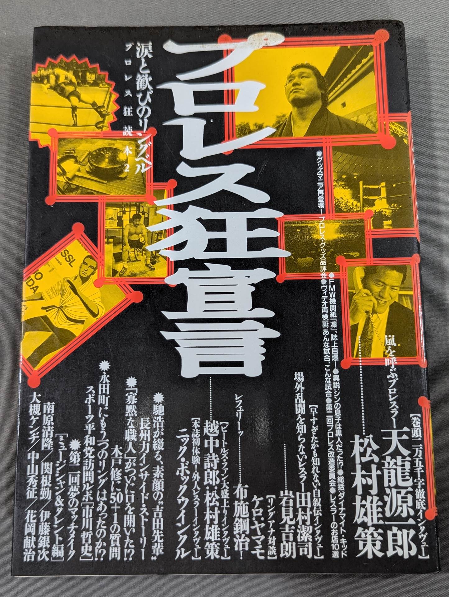 プロレス狂読本2 プロレス狂宣言 涙と歓びのリングベル