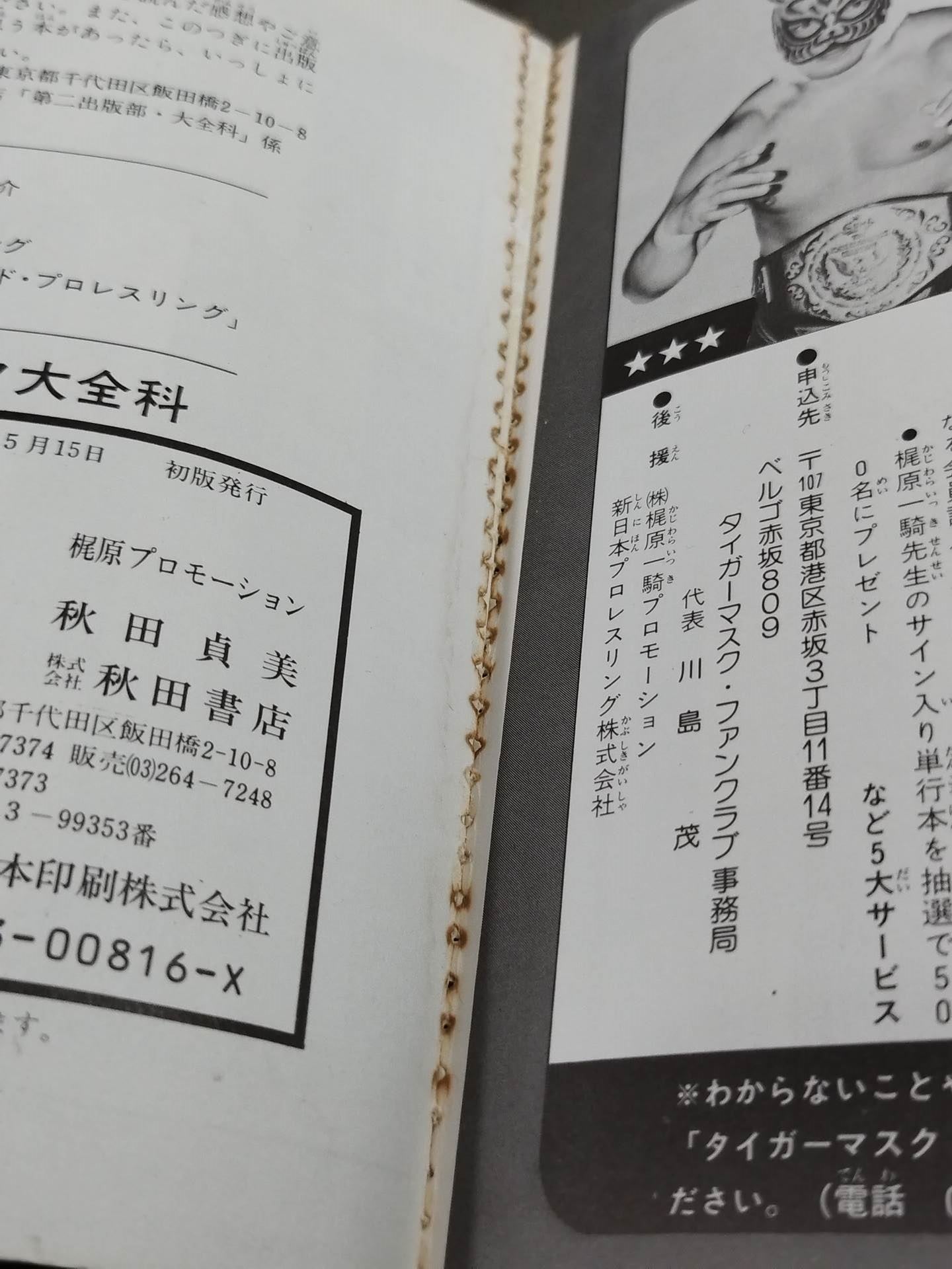 Tiger Mask Encyclopedia All about champion and tiger mask