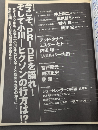 Pro Wrestling Extreme Book No.9
