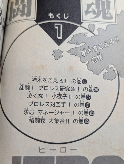[Complete 3-Volume Set] Fighting Spirit HERO
