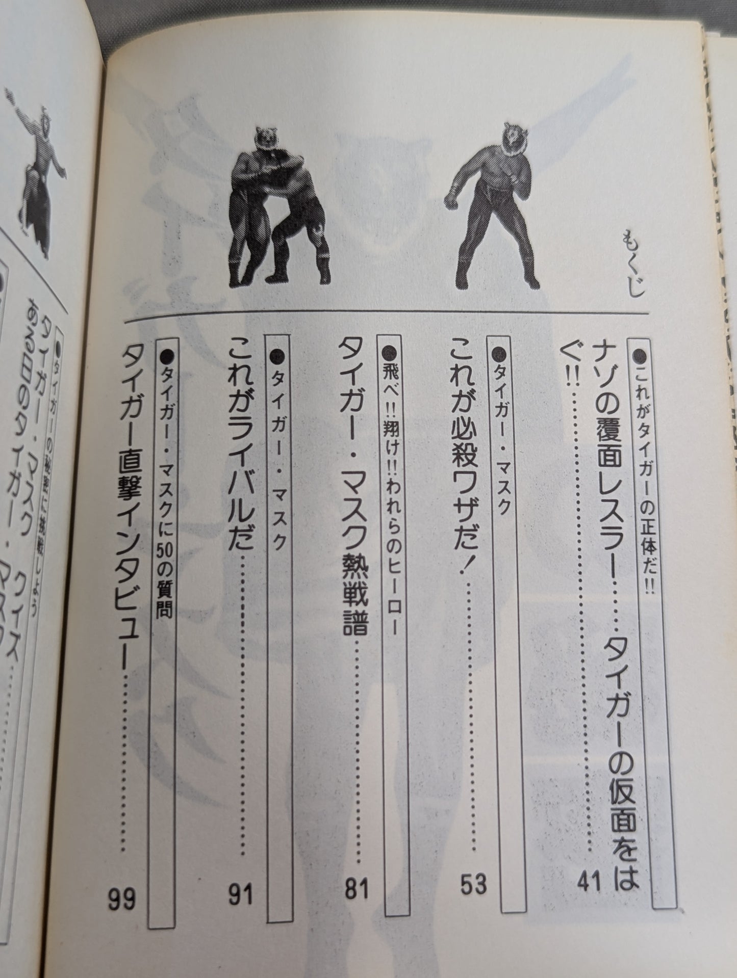 The Secret of the Mysterious Pro Wrestler Tiger Mask