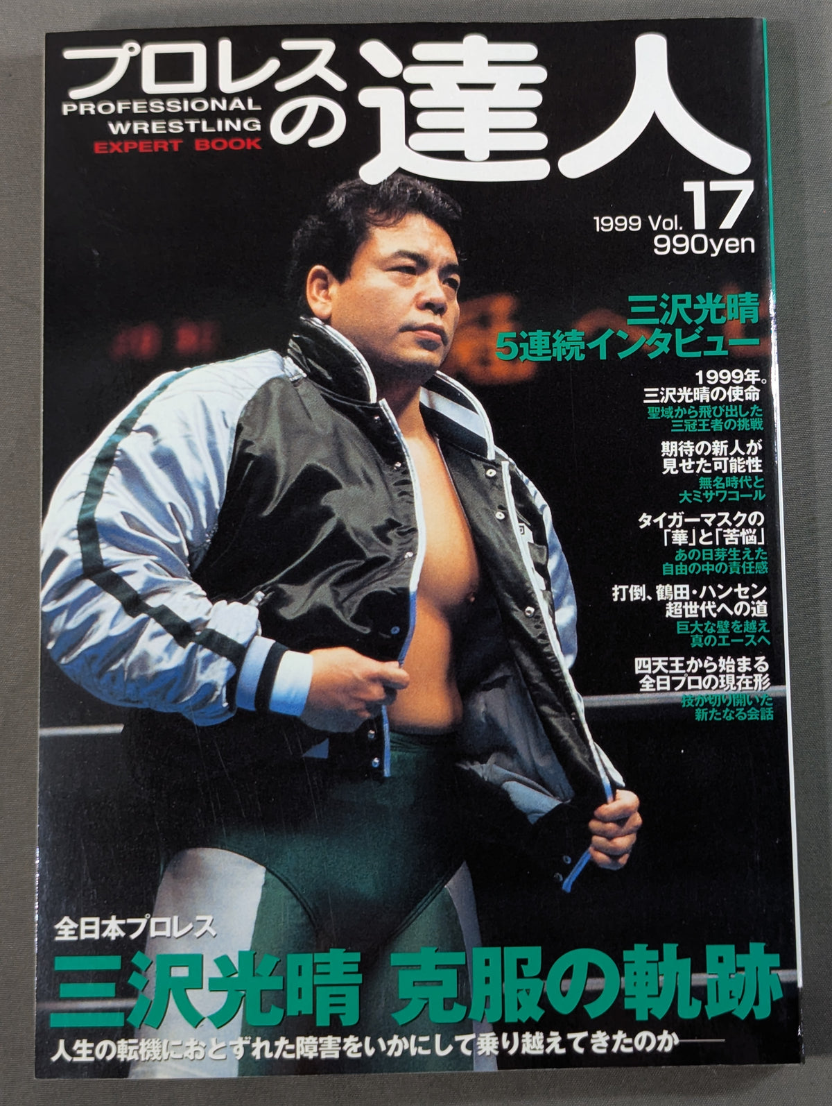 プロレスの達人 Vol.17 全日本プロレス 三沢光晴 克服の軌跡