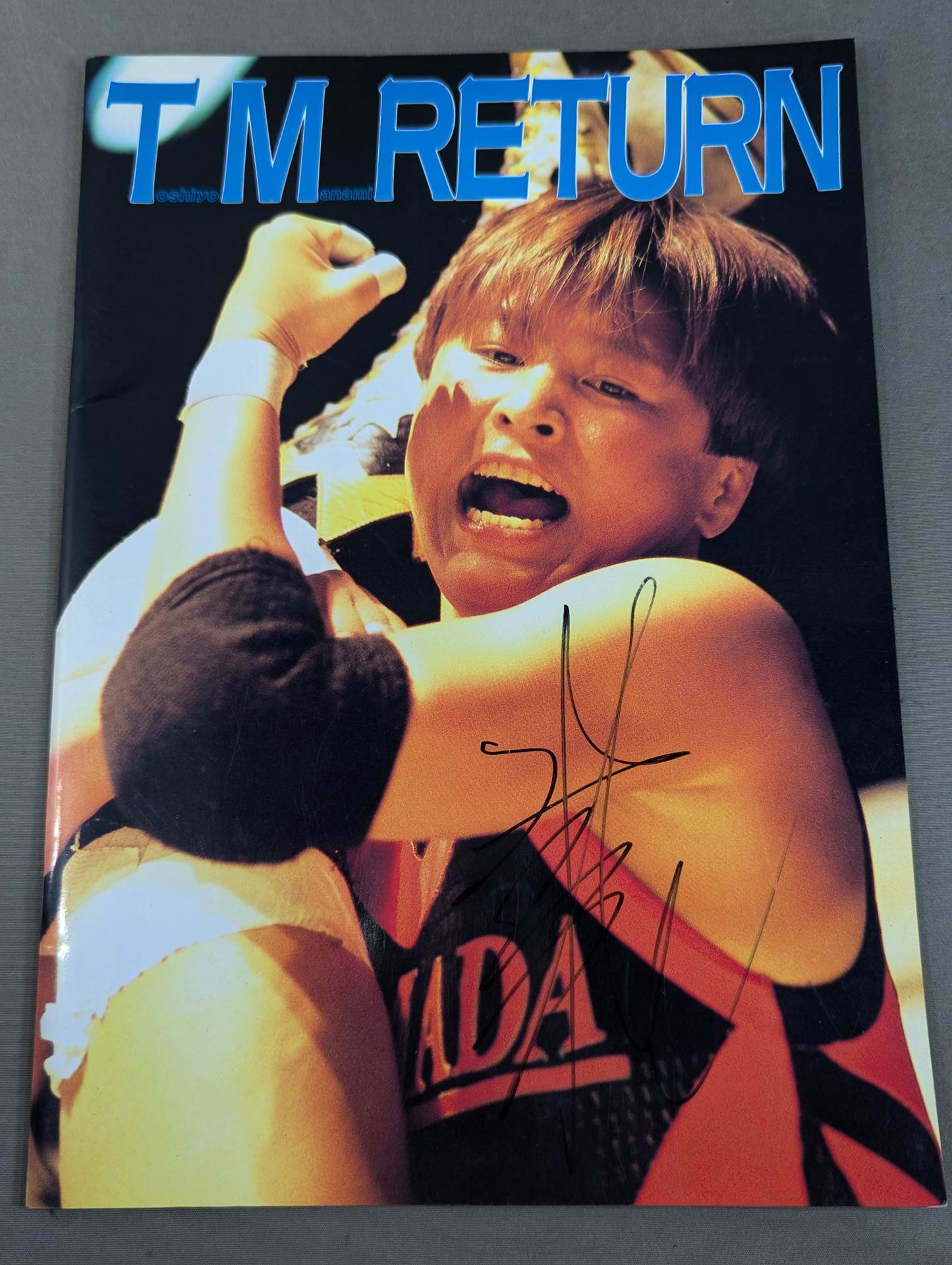 豊田真奈美　山田敏代　直筆サイン　写真集 廃版☆レトロ 1993年 全日本女子プロレス 豊田真奈美 山田敏代