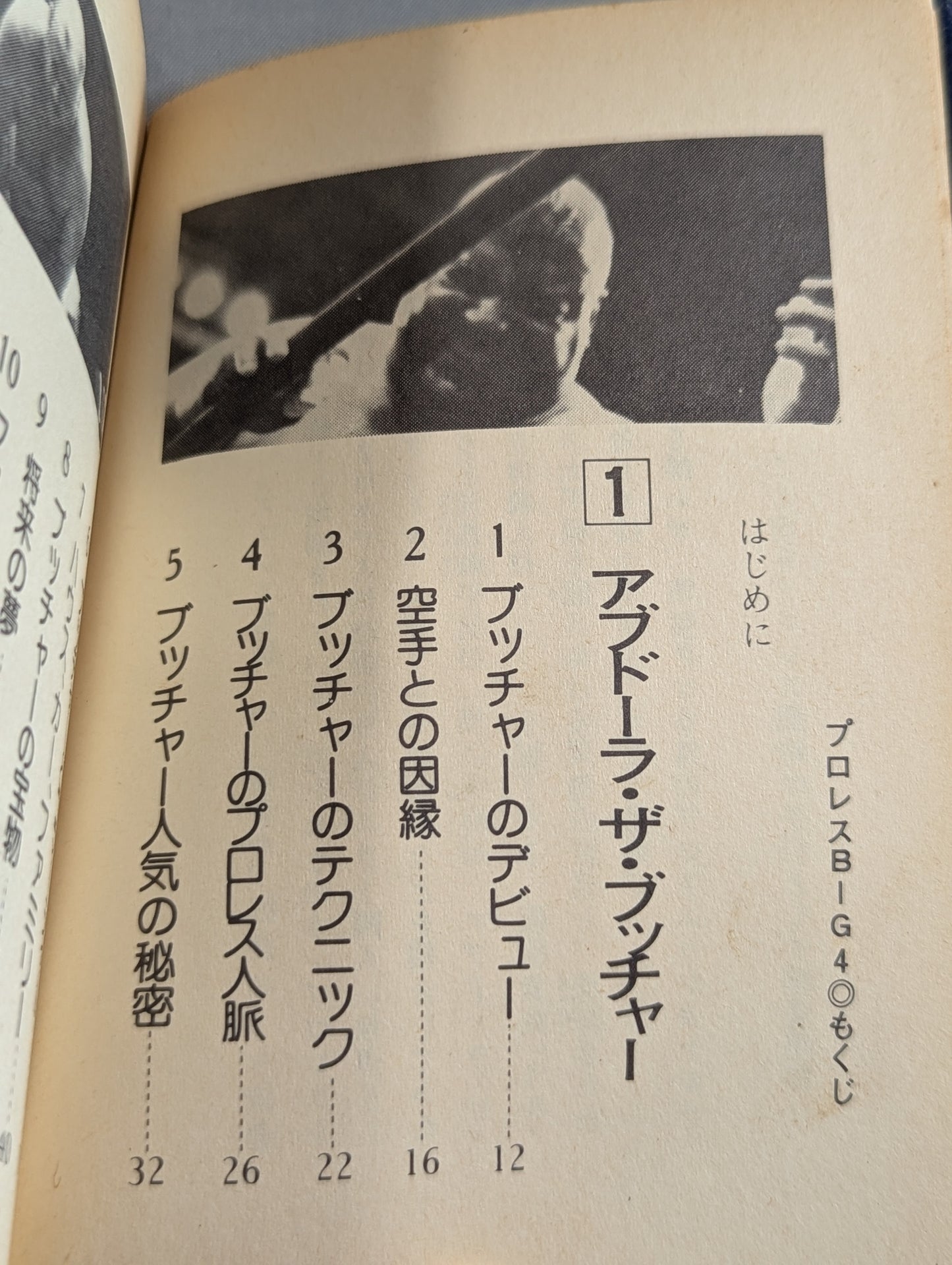 Bean Tanuki Book 145 Pro Wrestling  Big 4