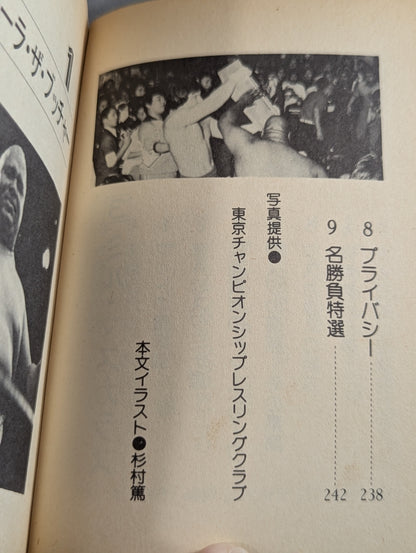 Bean Tanuki Book 145 Pro Wrestling  Big 4