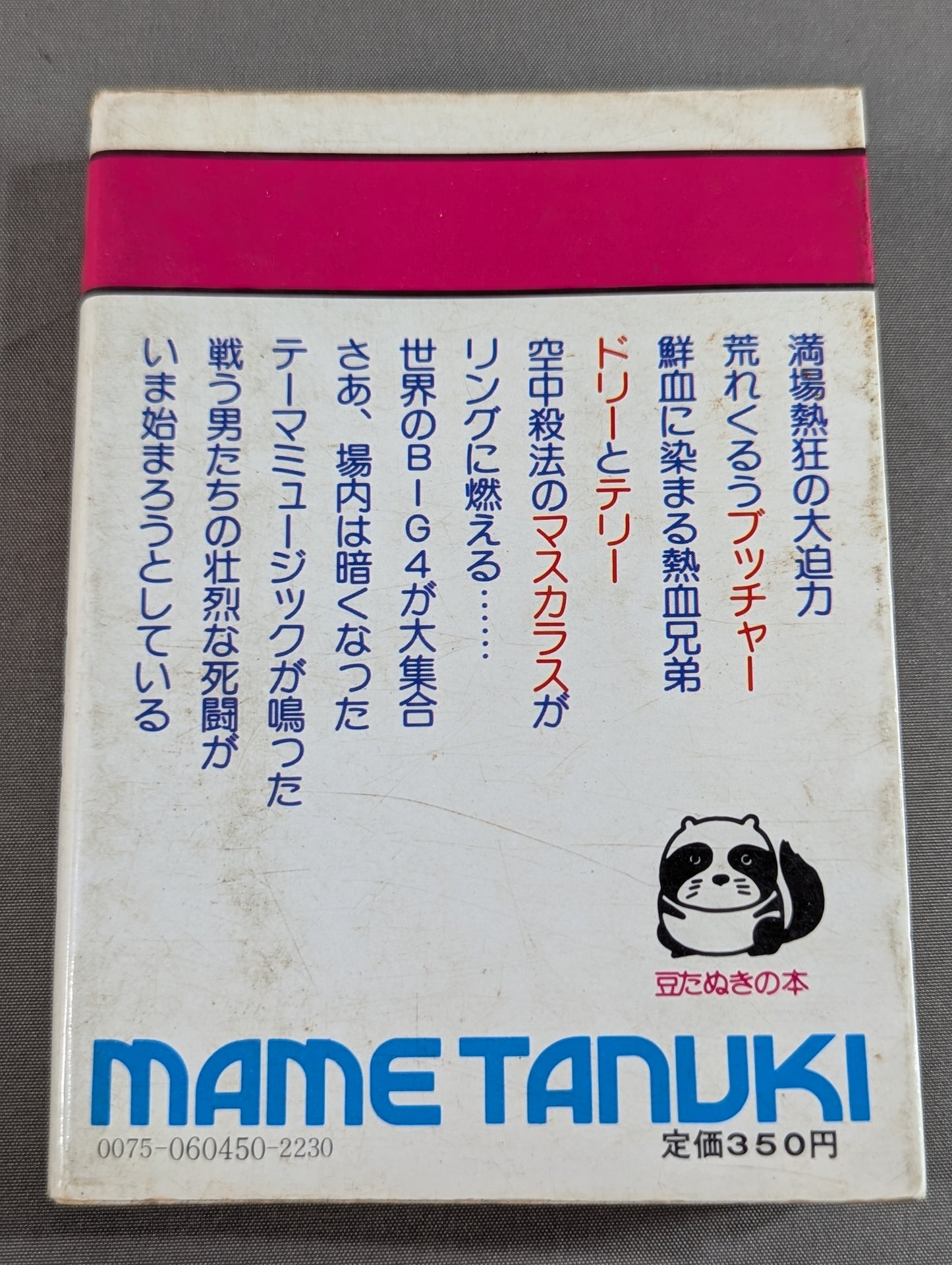 Bean Tanuki Book 145 Pro Wrestling  Big 4
