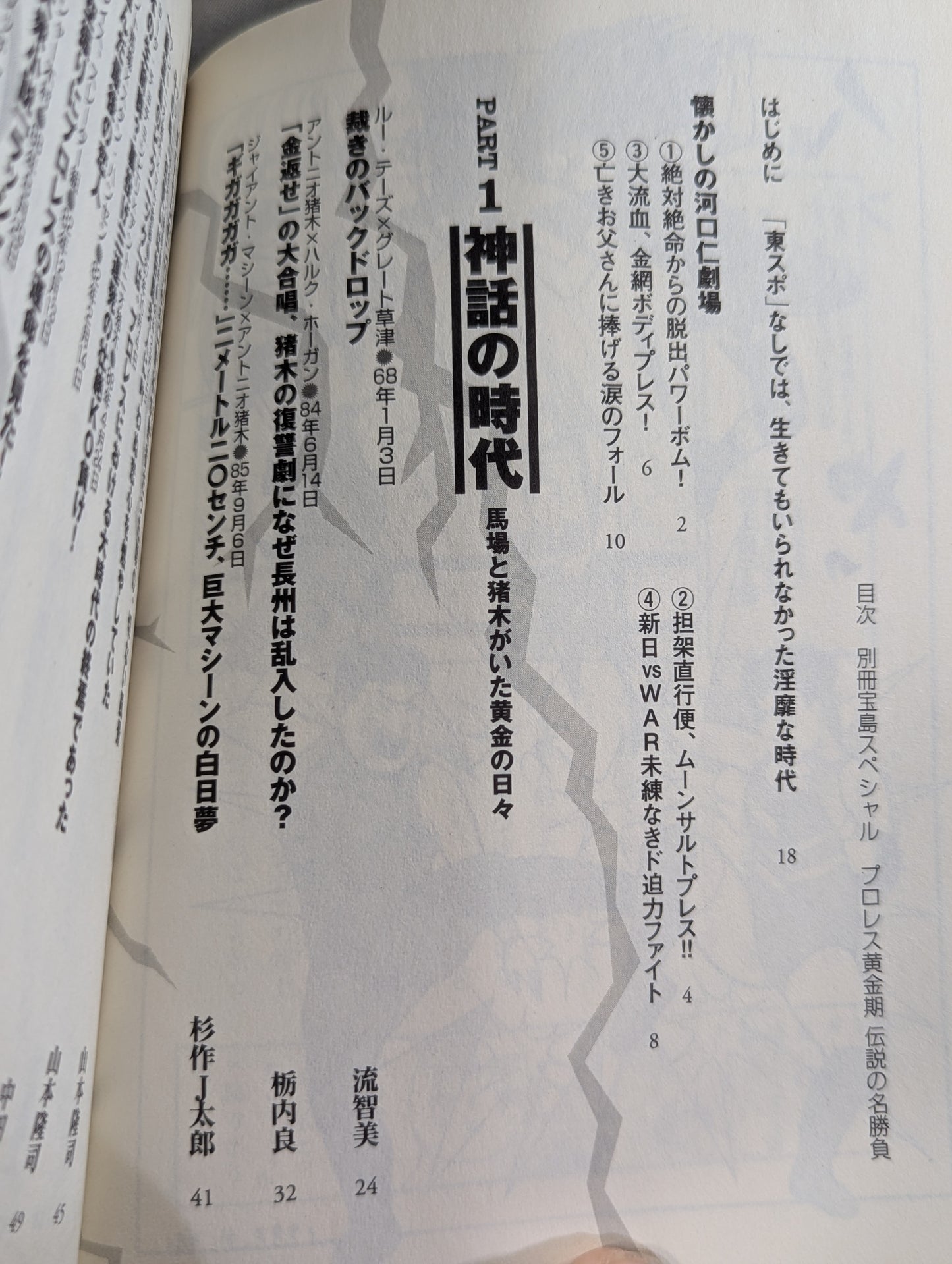 プロレス黄金期 伝説の名勝負