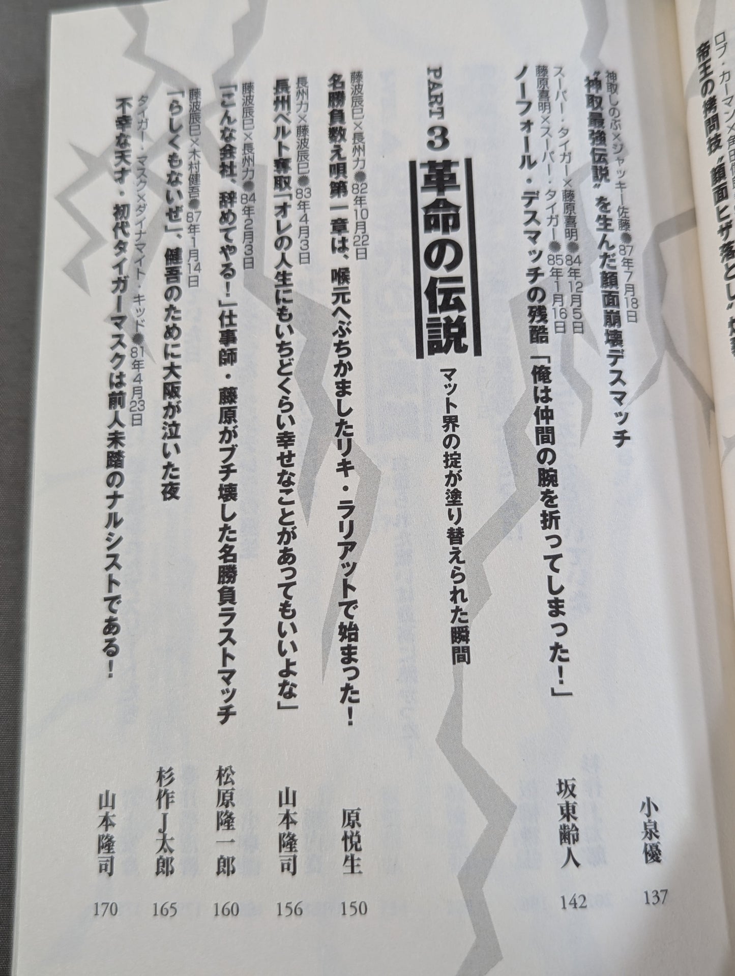 プロレス黄金期 伝説の名勝負
