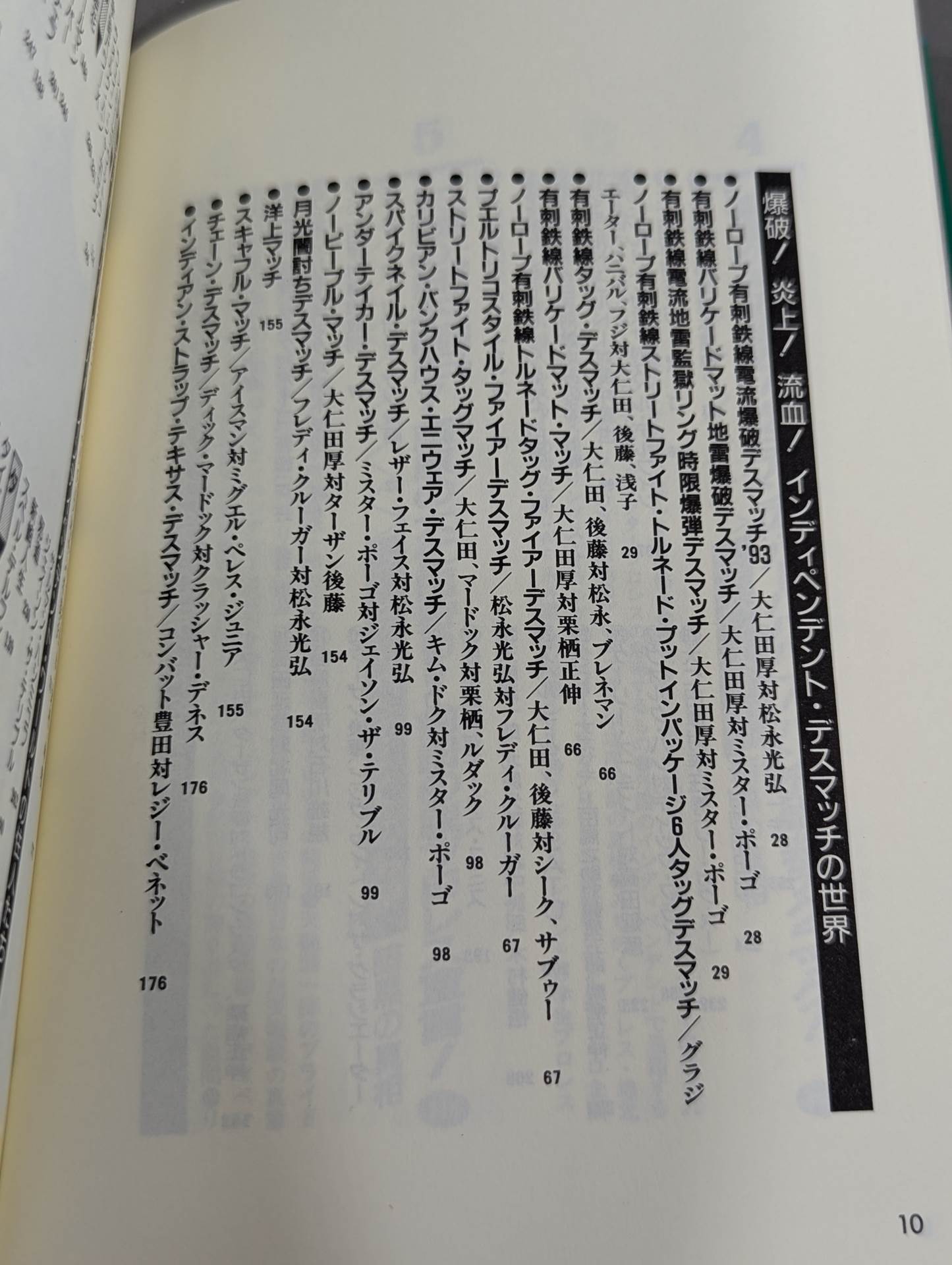 Pocket Book 62 Atsushi Onita  UWF "Darkness The Truth About Pro Wrestling