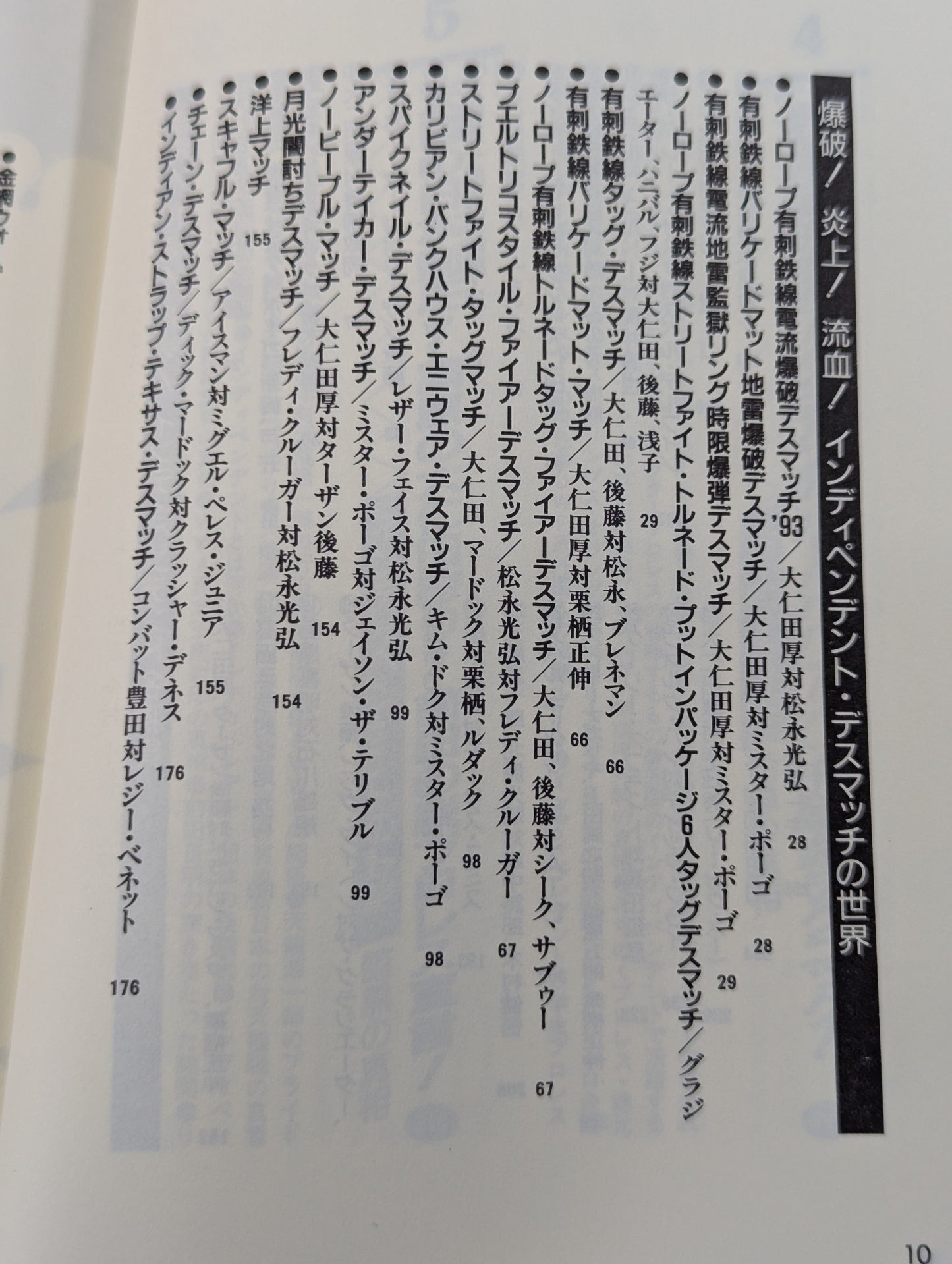 Pocket Book 62 Atsushi Onita  UWF "Darkness The Truth About Pro Wrestling