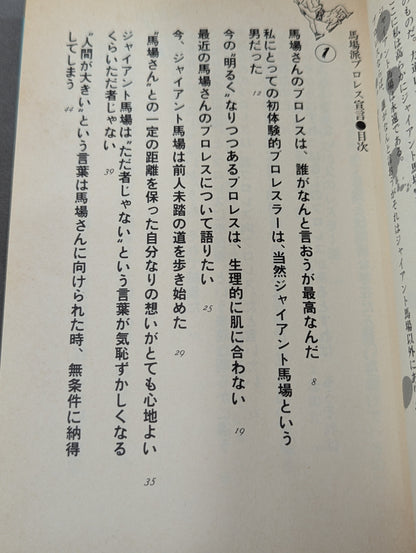 Baba faction Pro Wrestling declaration