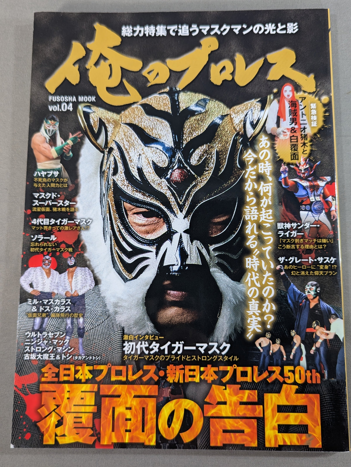 My Pro Wrestling vol.04 The Masked Confession