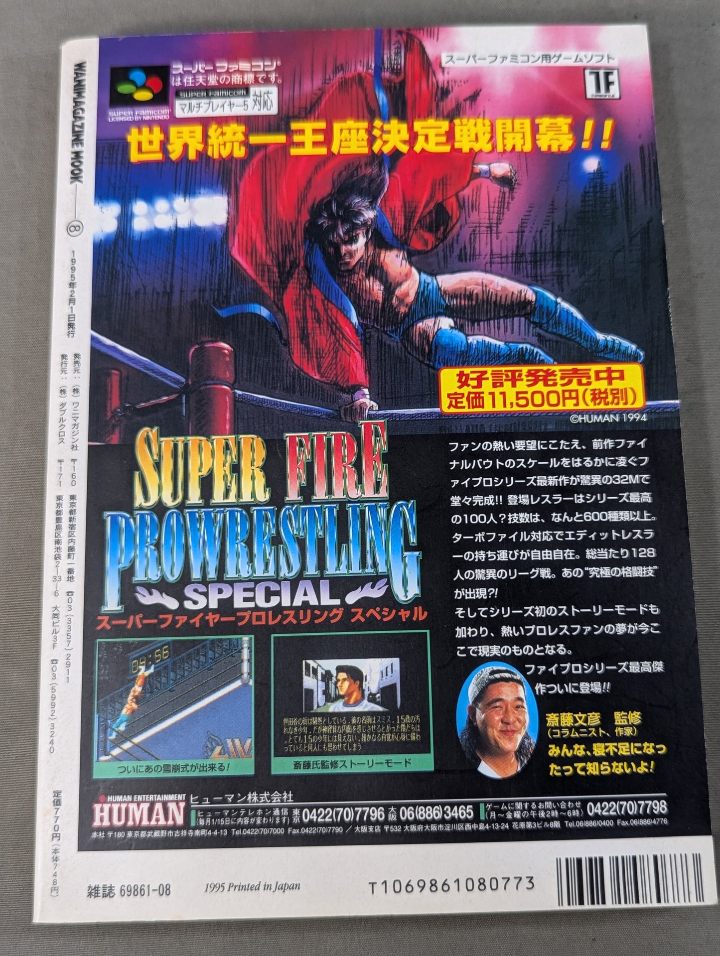 Pro Wrestling  12 on paper