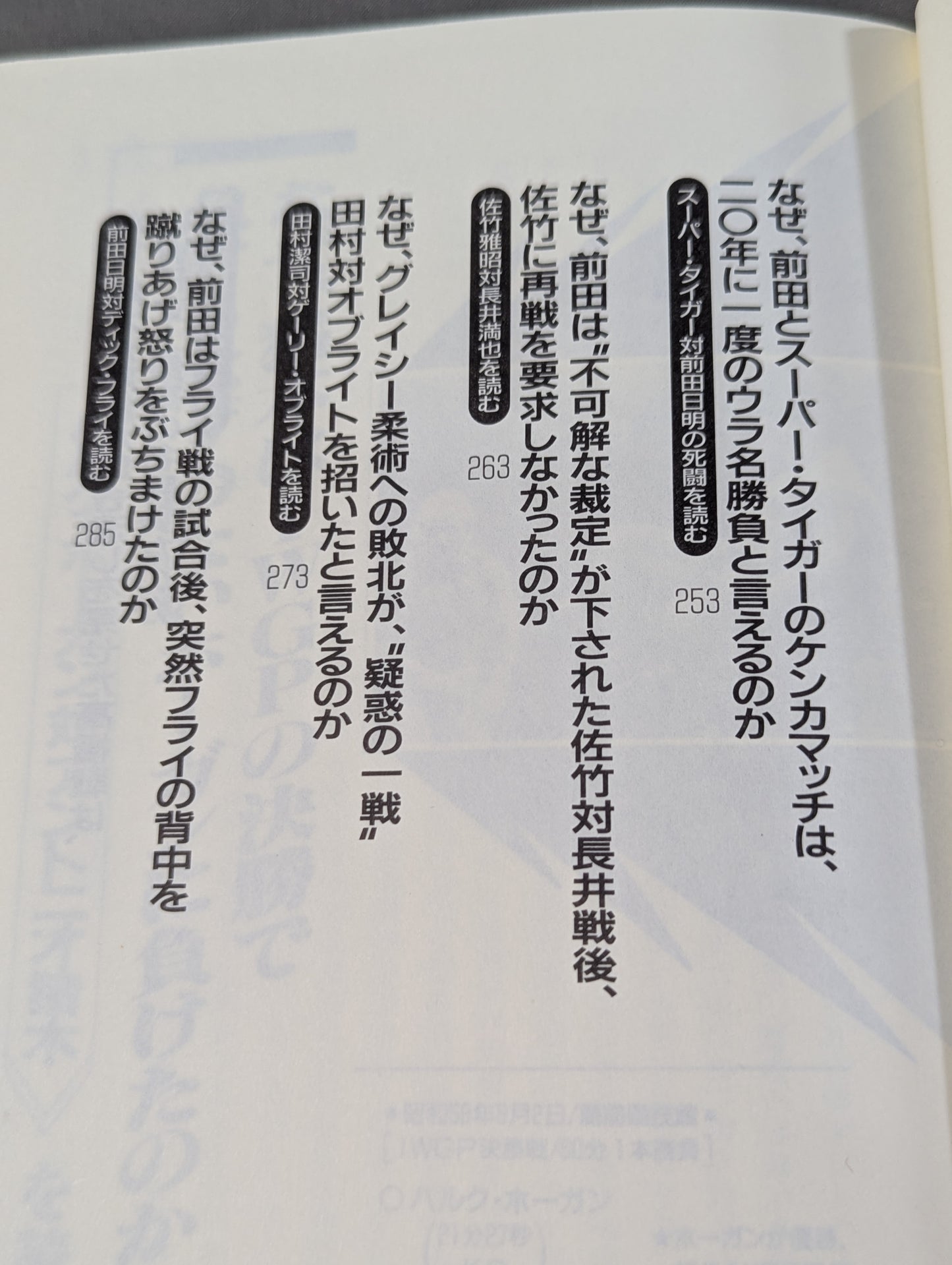 ポケットブックスペシャル プロレス格闘技名勝負大全