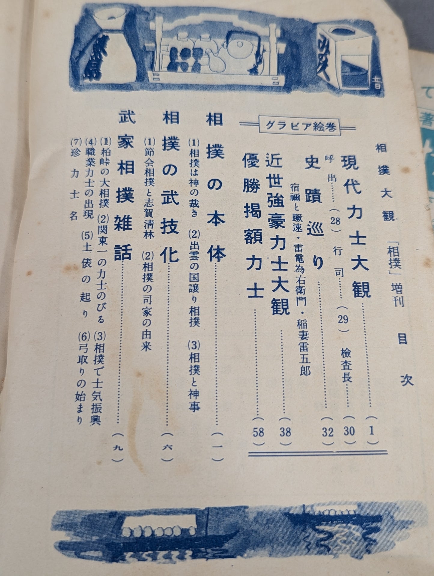 相撲増刊 相撲大観