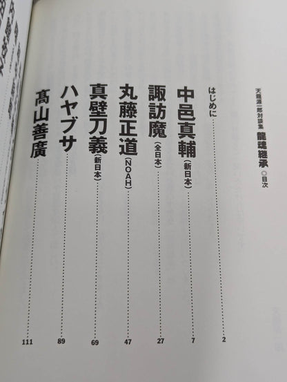 Inheritance of the Dragon Soul Tenryu Genichiro  Dialogue Collection