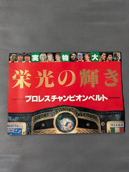 ★ Life-size ★ glorious Pro Wrestling Championship Belt
