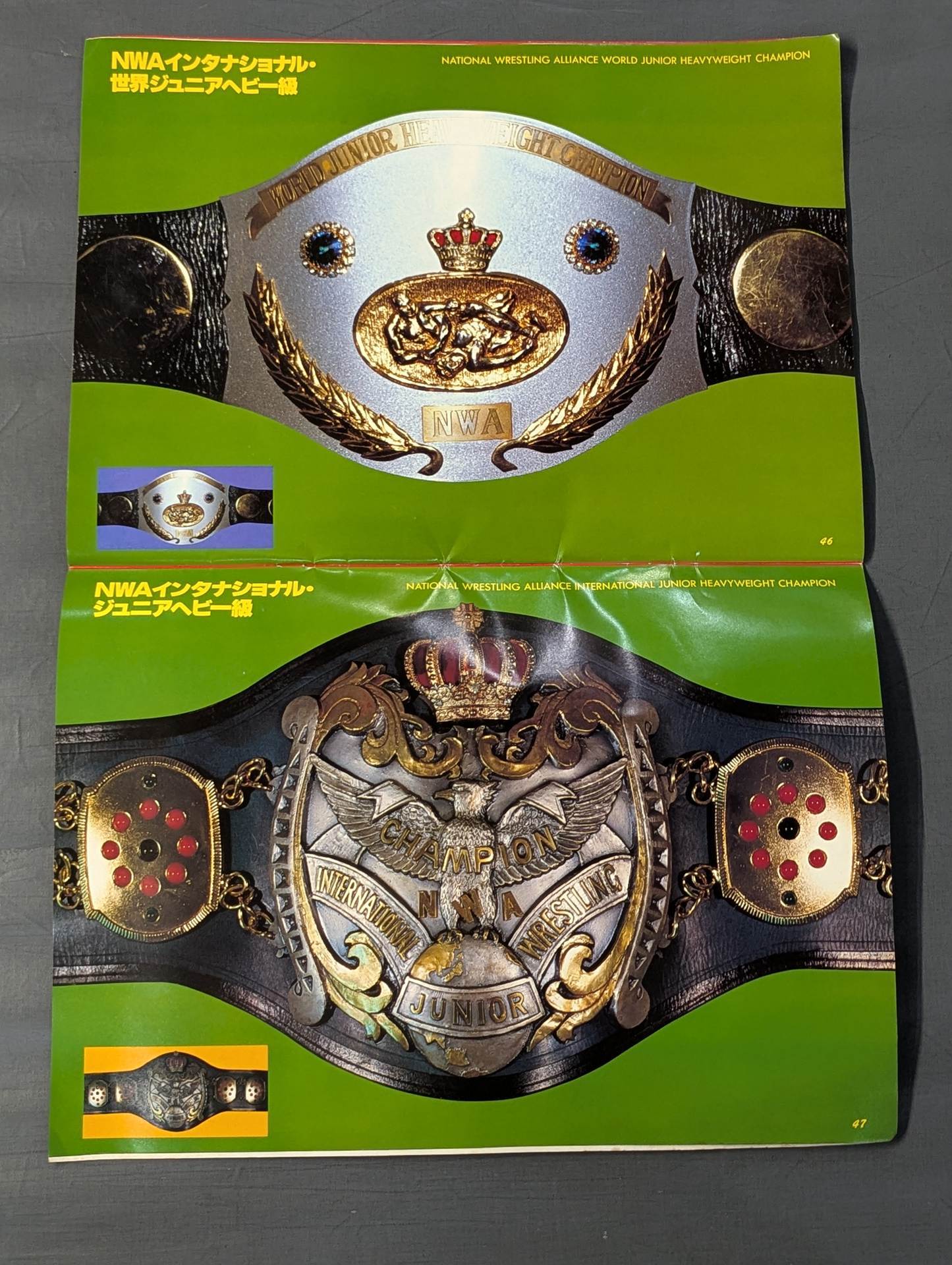 ★ Life-size ★ glorious Pro Wrestling Championship Belt