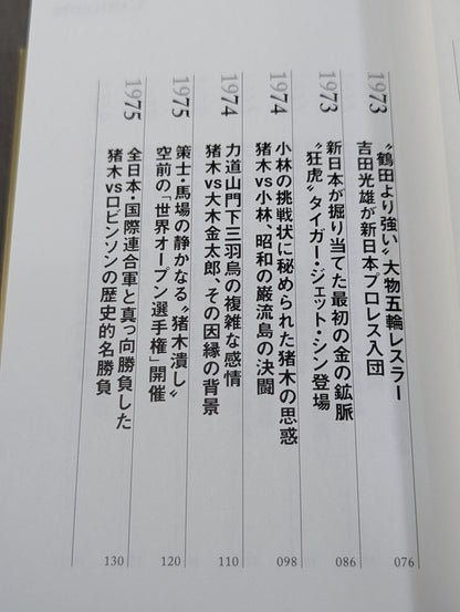 闘魂と王道 昭和プロレスの16年戦争