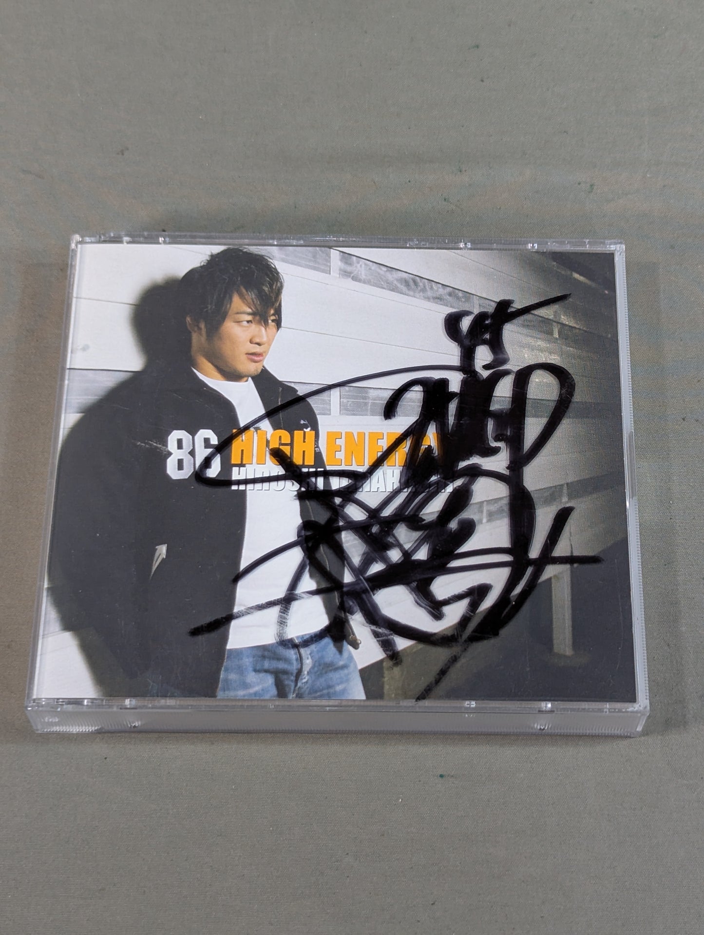 【hand signed autograph】HIGH ENERGY / Hiroshi Tanahashi 