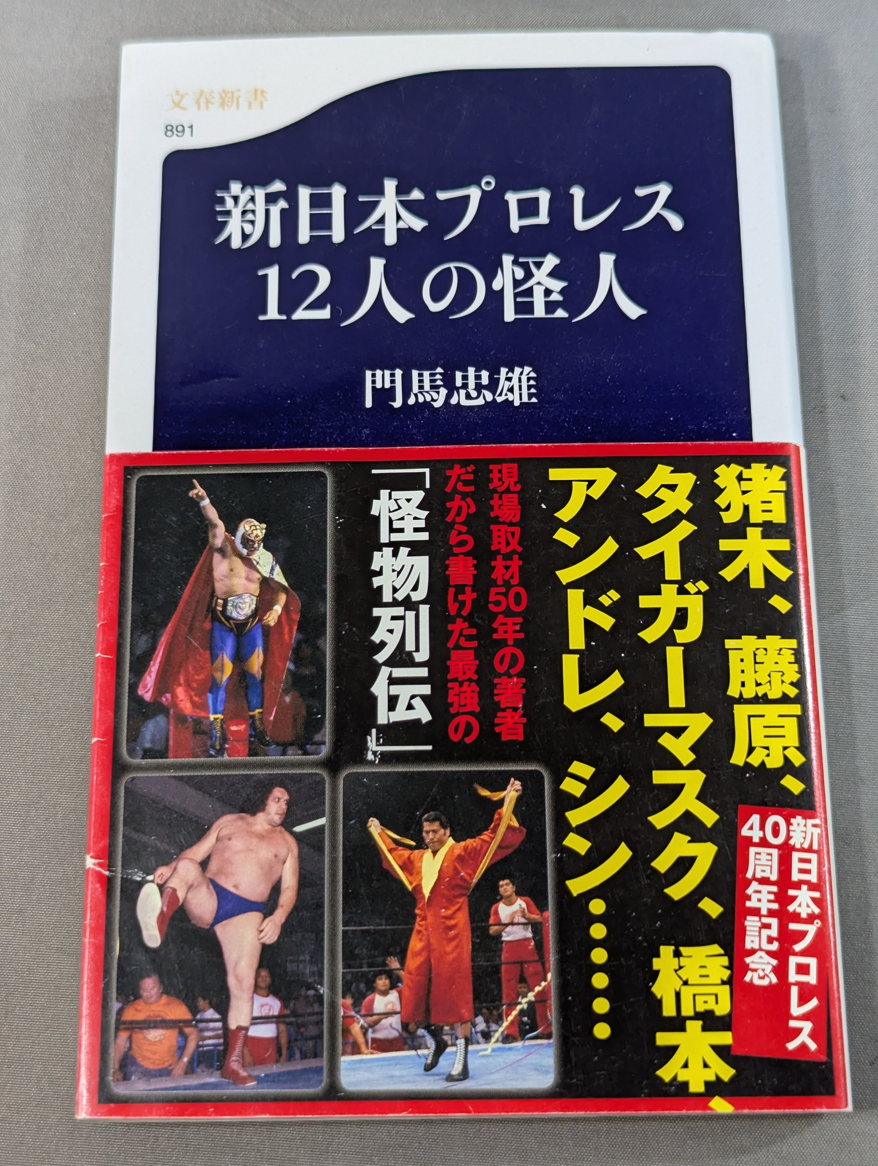 新日本プロレス12人の怪人 – 闘道館