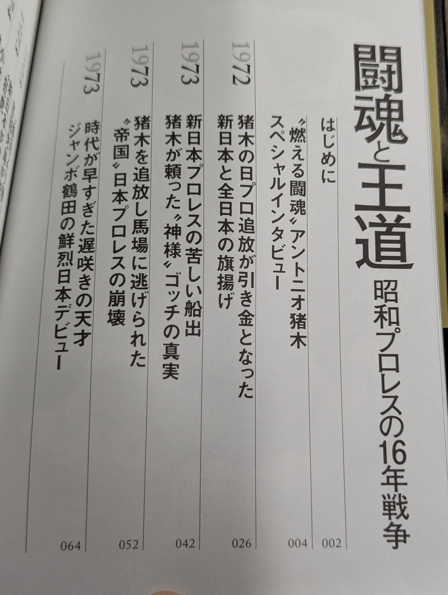 闘魂と王道 昭和プロレスの16年戦争