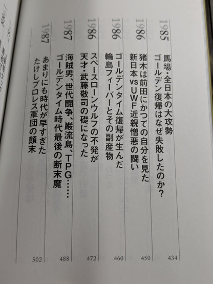 闘魂と王道 昭和プロレスの16年戦争