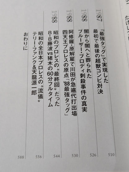闘魂と王道 昭和プロレスの16年戦争