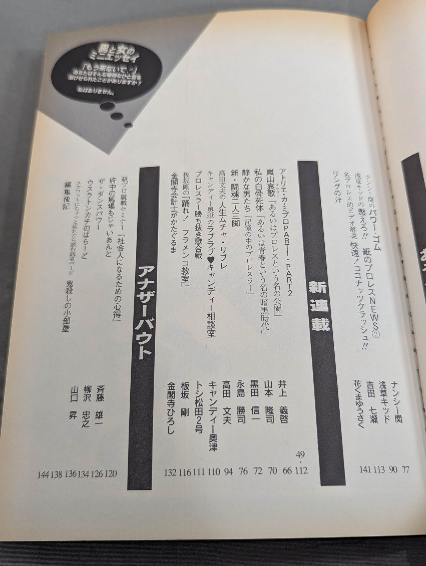 Pro Wrestling  9 on paper