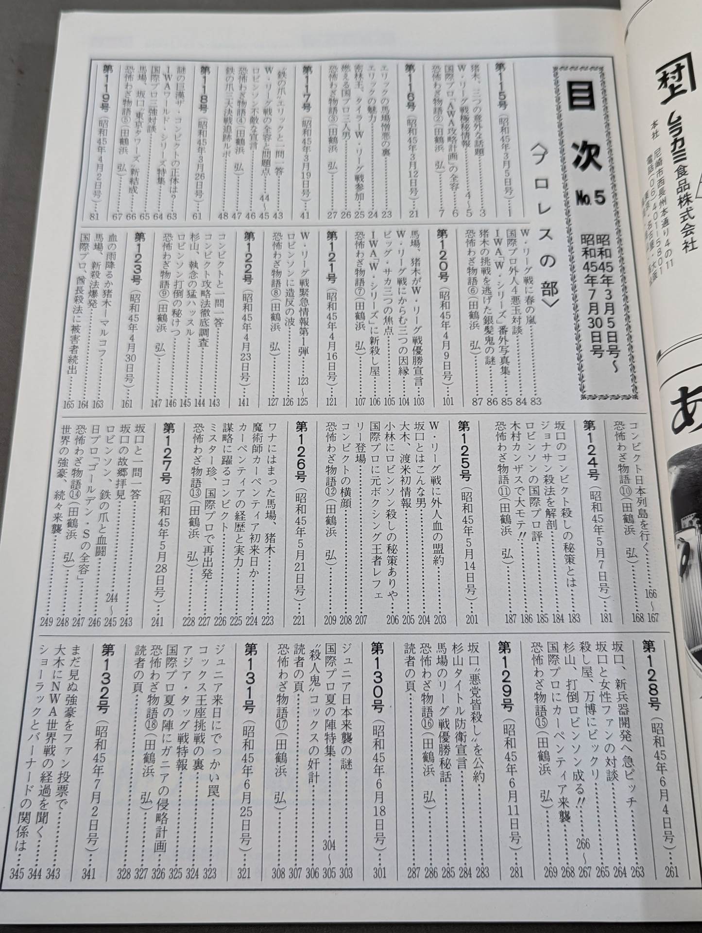 ファイト縮刷版 No.5 – 闘道館