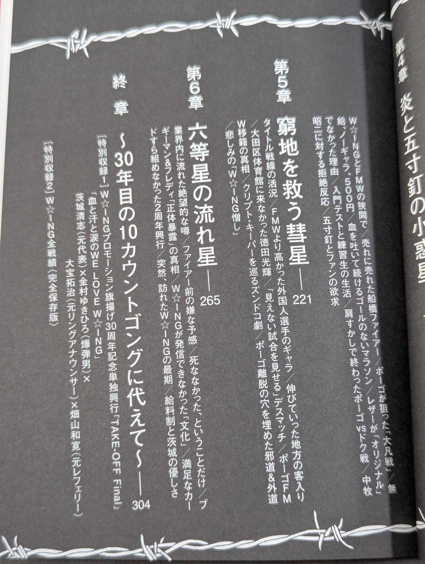 W★ING 流れ星伝説 星屑たちのプロレス純情青春録
