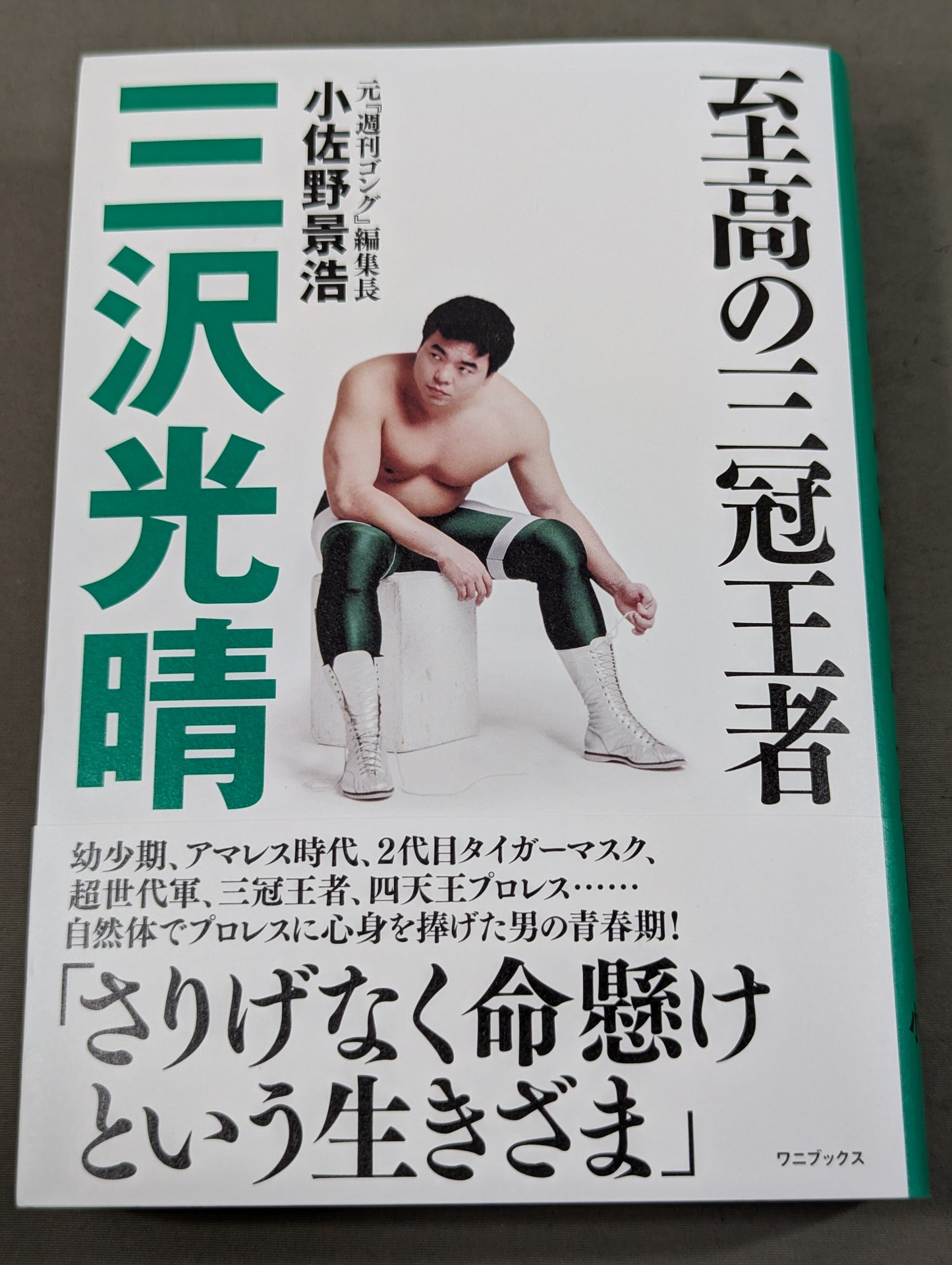 【著者サイン＆ポストカード付】至高の三冠王者 三沢光晴