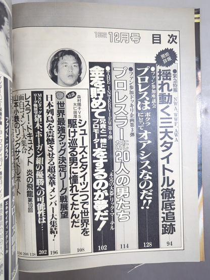 月刊ビッグレスラー 1982年12月号